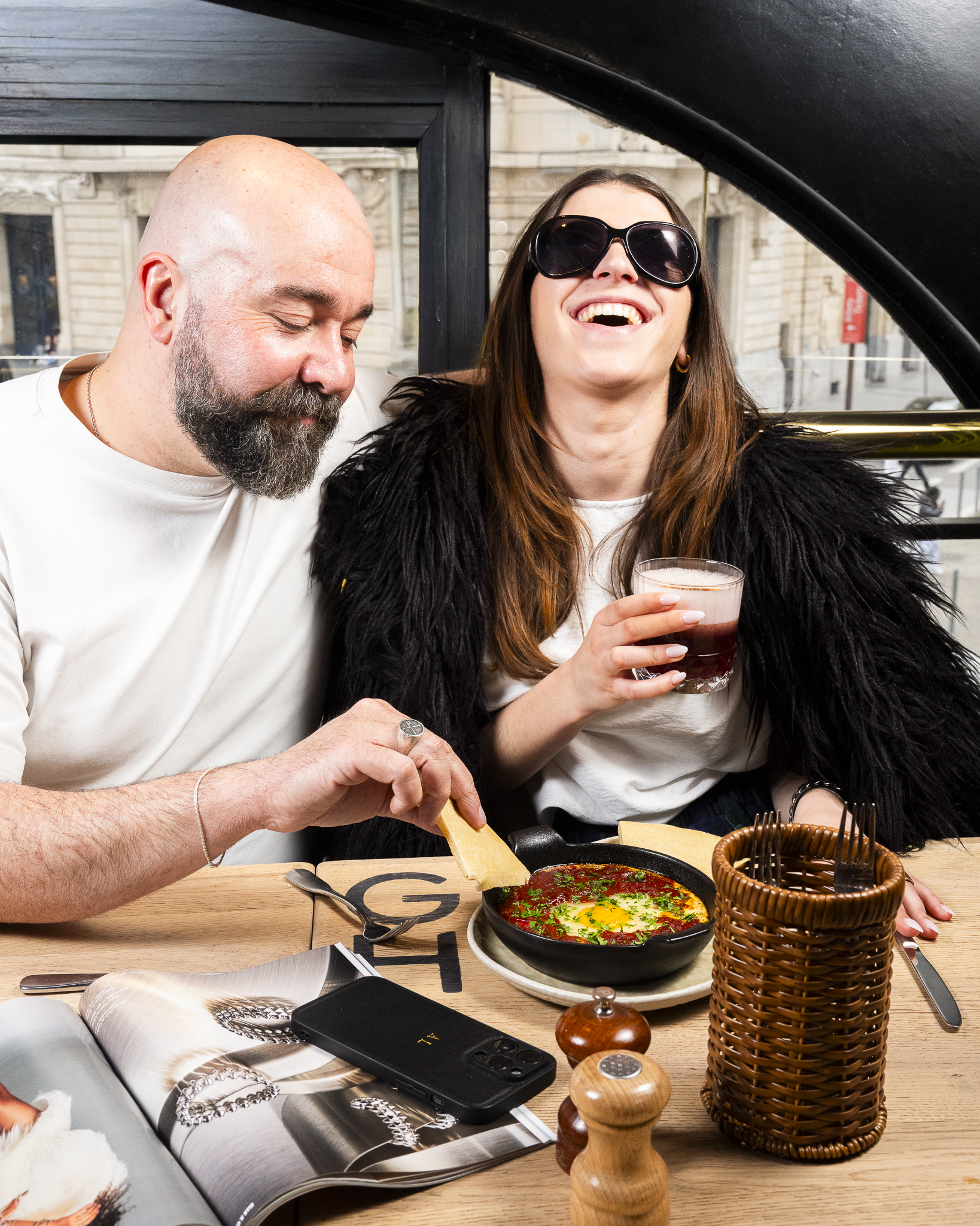 Partage au restaurant